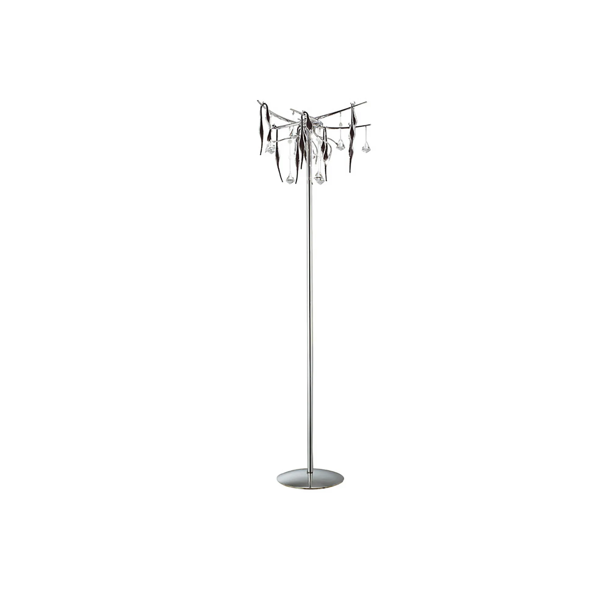 Cygnet Crystal Floor Lamps Diyas Designer Floor Lamps 